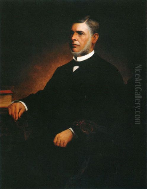 Joaquim Egidio de Souza Aranha Oil Painting by Jose Ferraz De Almeida Junior