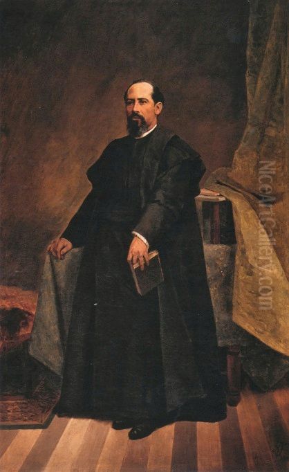 Rubino de Oliveira, 1892. Oil Painting by Jose Ferraz De Almeida Junior