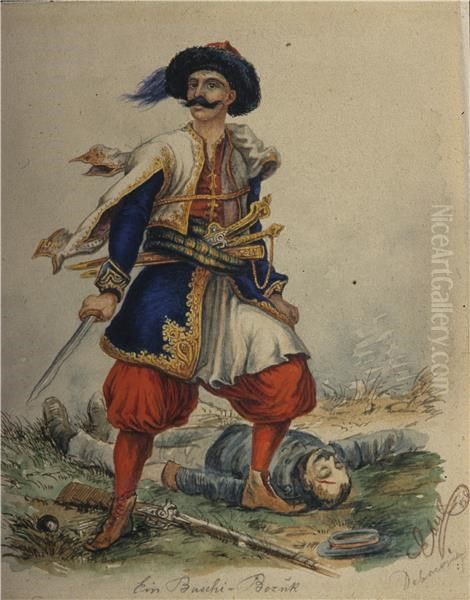 Turek Oil Painting by Alojz Eberl