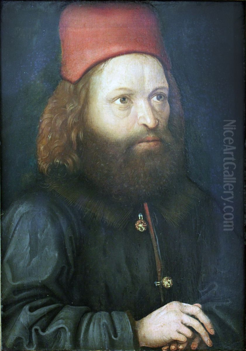 Portait of a Lawyer Oil Painting by Hans Pleydenwurff