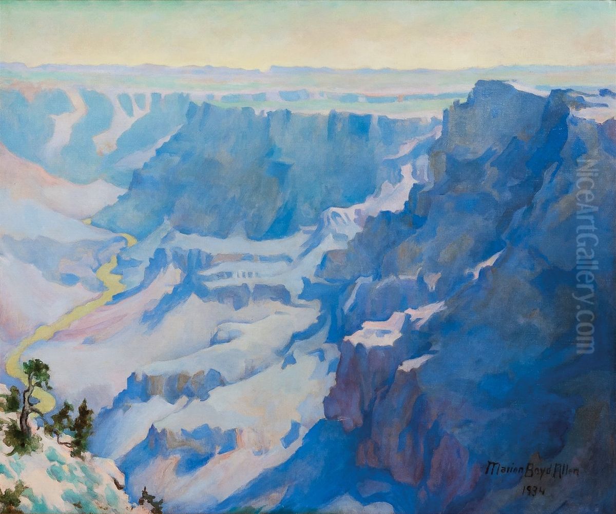 Grand Canyon Oil Painting by Marion Boyd Allen