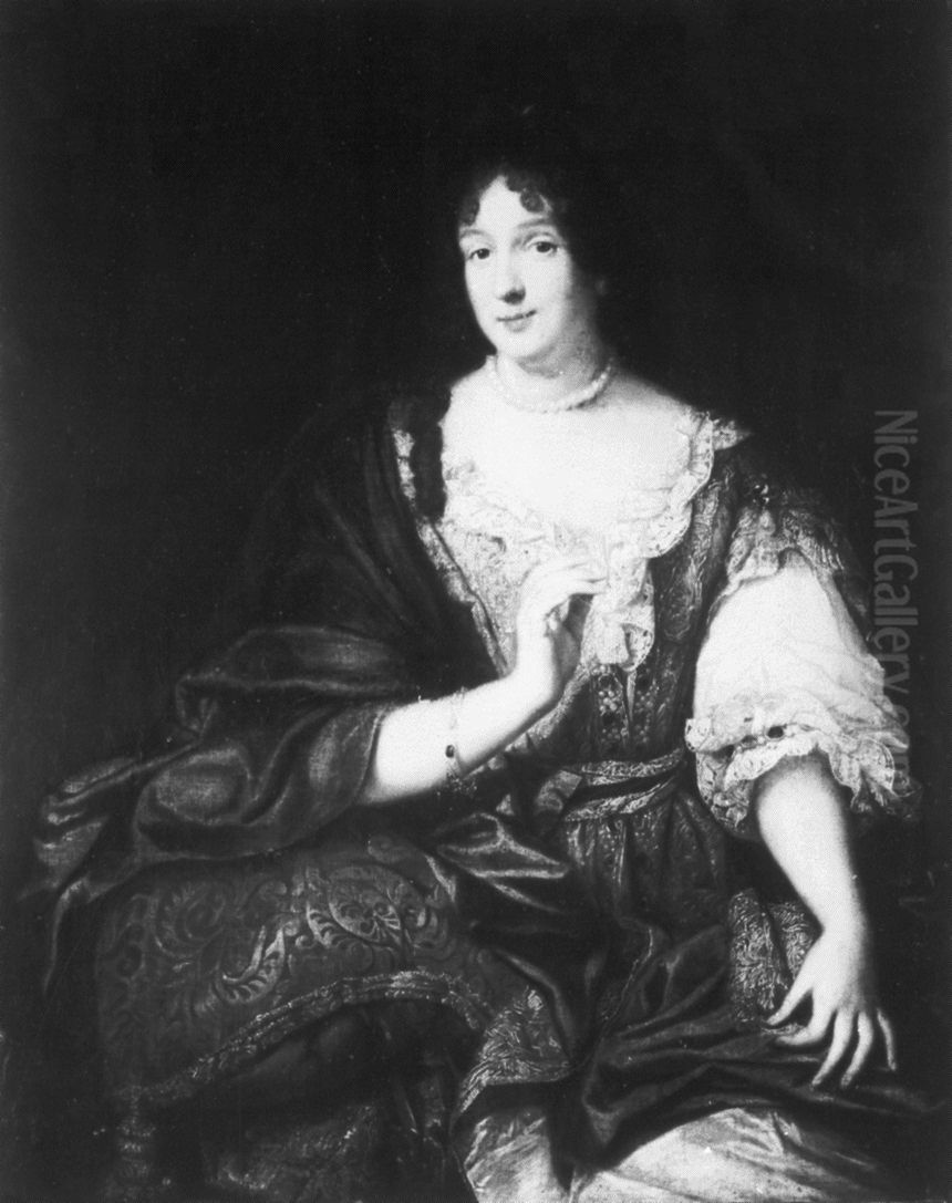 Portret Marii Kazimiery Sobieskiej. Oil Painting by Alexandre-Francois Desportes