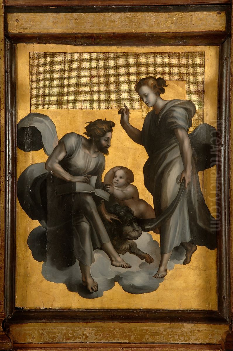 Great retable of San Benito el Real Oil Painting by Alonso Berruguete