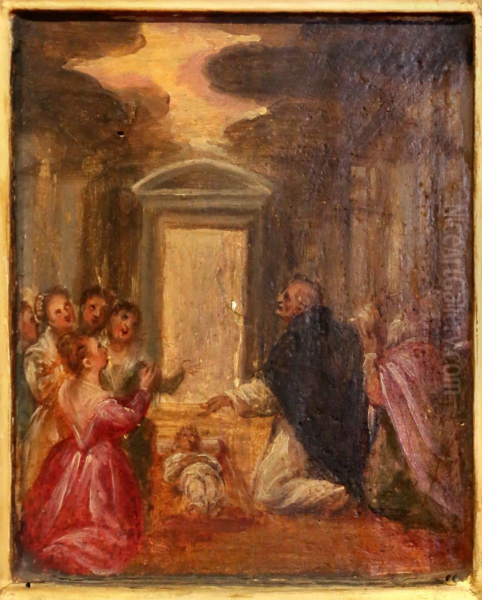 miracolo di sant'antonino pierozzi Oil Painting by Domenico Passignano