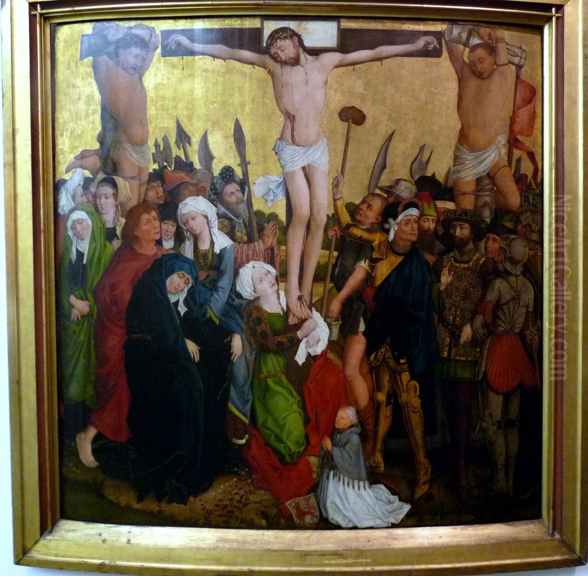 Calvary Oil Painting by Hans Pleydenwurff