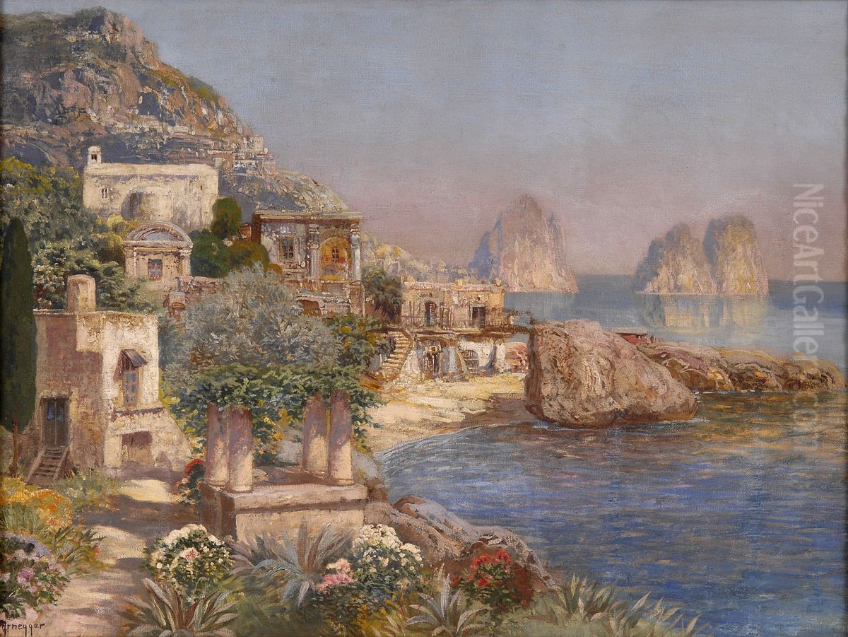 Capri. Oil Painting by Alwin Arnegger