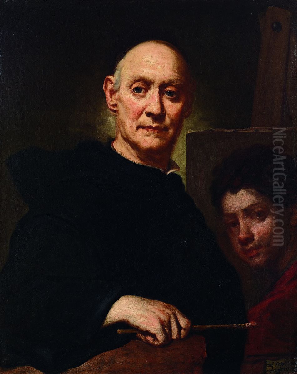 Self-portrait Oil Painting by Fra Galgario