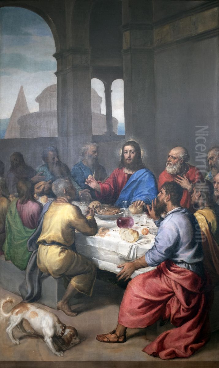 Last Supper Oil Painting by Titian