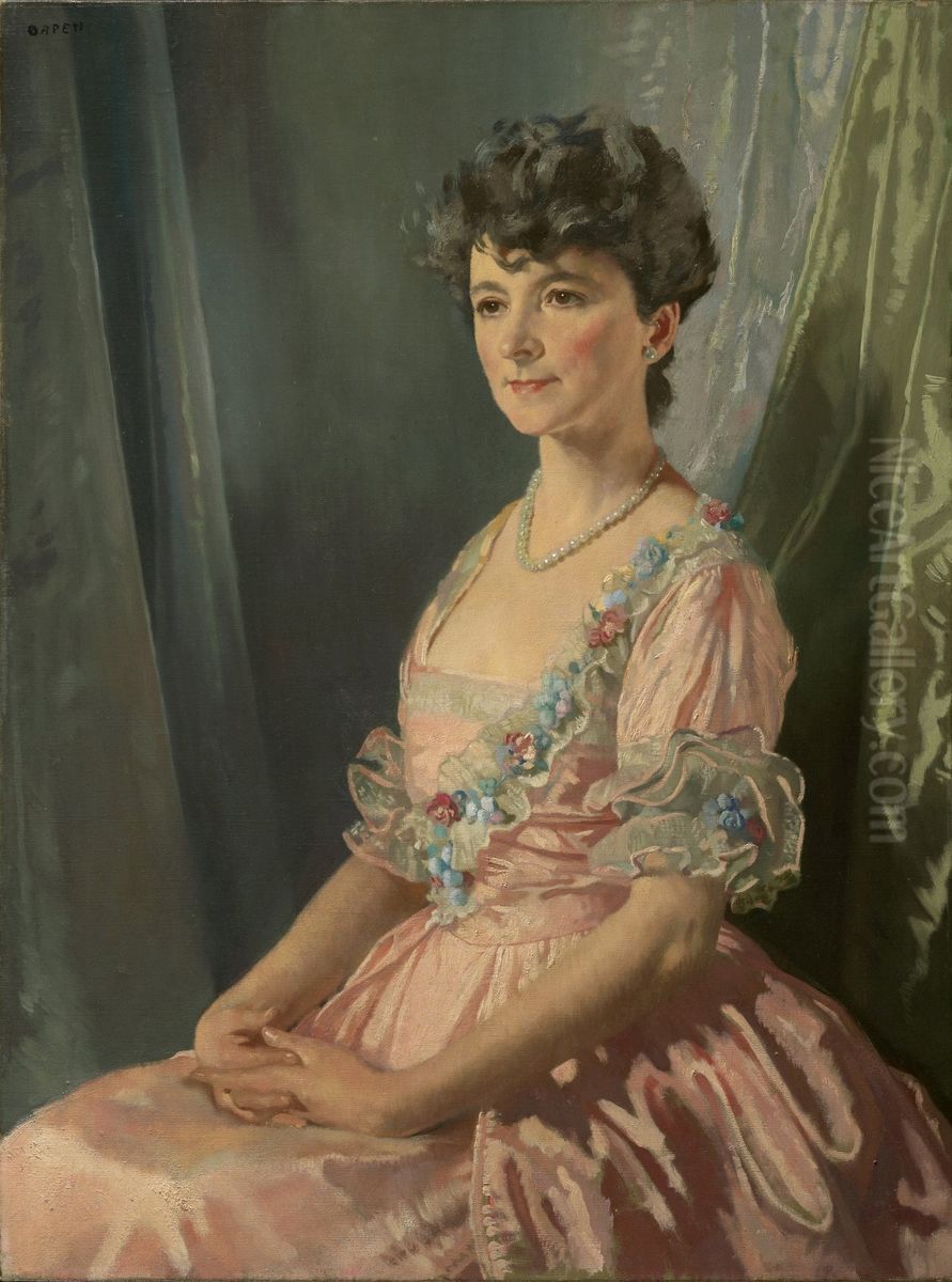 Francine J. M. Clark Oil Painting by William Orpen