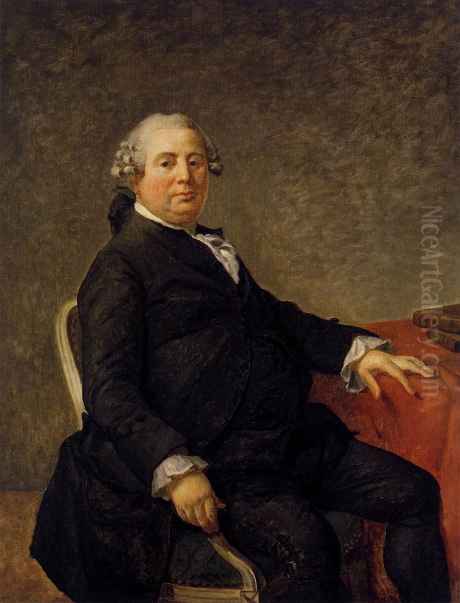 Portrait of Philippe-Laurent de Joubert Oil Painting by Jacques-Louis David