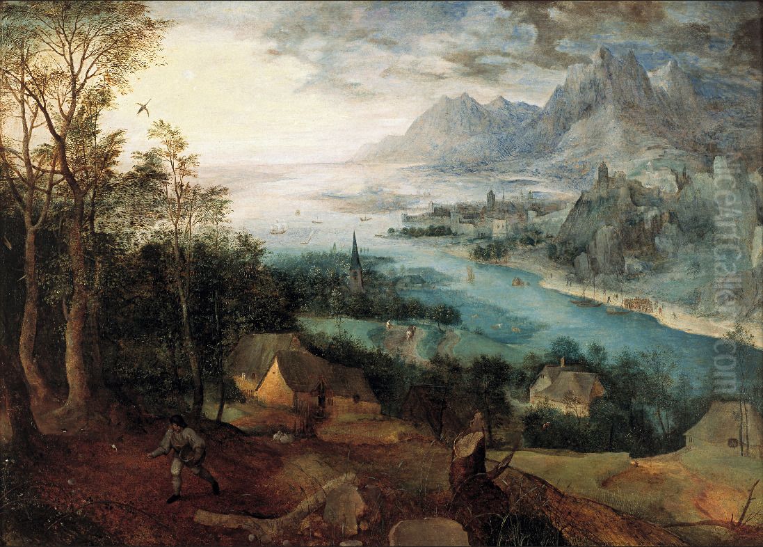 3-9) Oil Painting by Pieter Brueghel the Elder