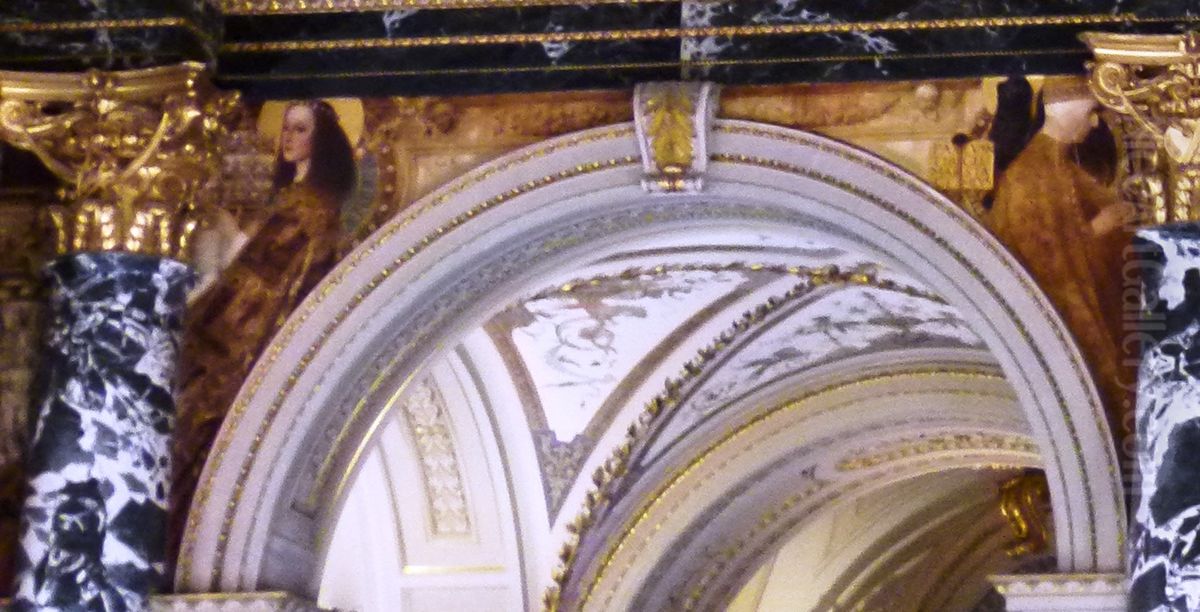 The Quattrocento in Rome and in Venice Oil Painting by Gustav Klimt