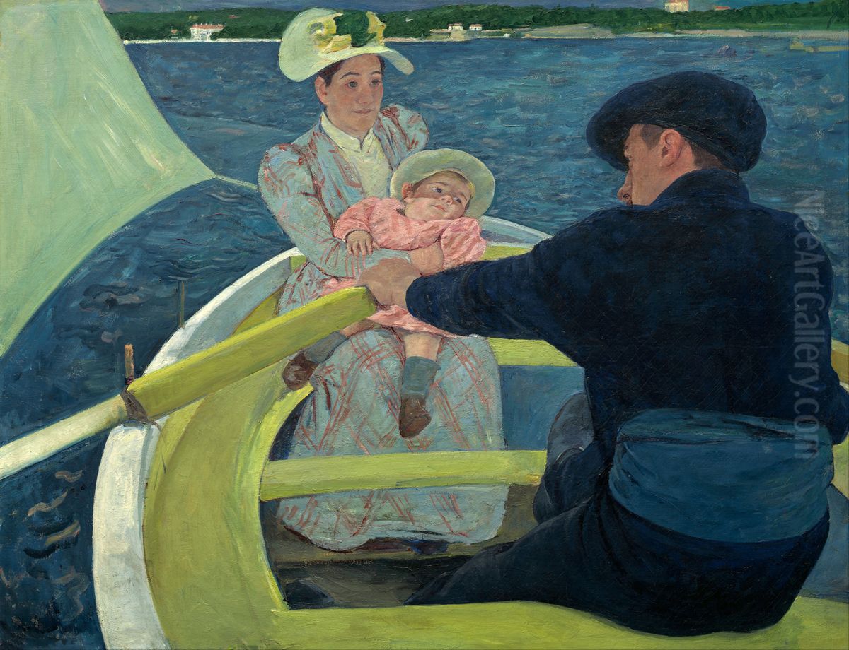The Boating Party Oil Painting by Mary Cassatt