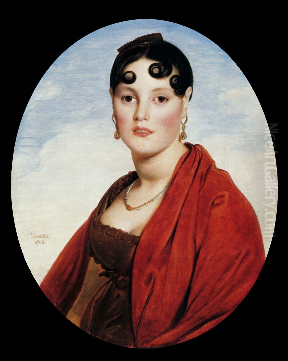 La Belle Zelie Oil Painting by Jean Auguste Dominique Ingres