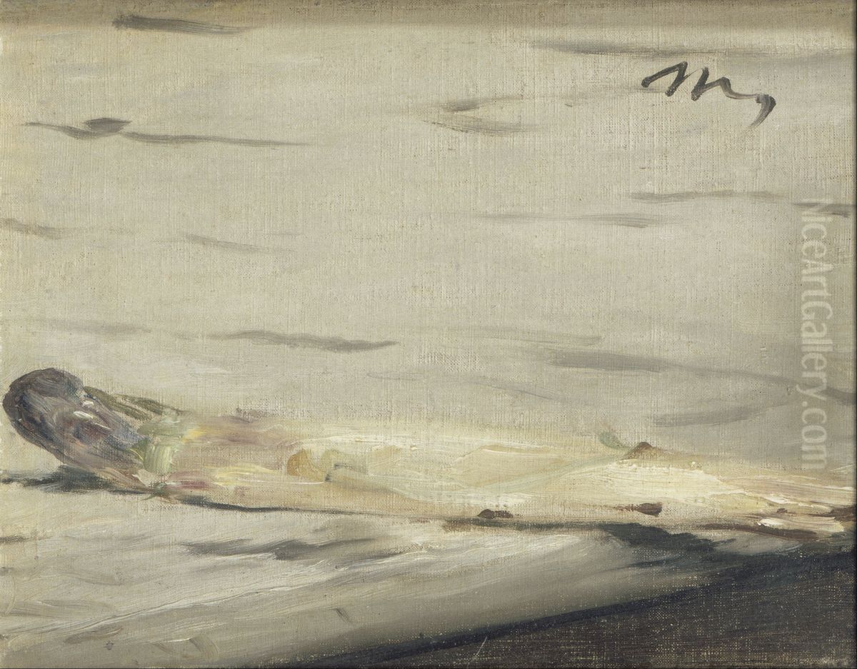 L'asperge Oil Painting by Edouard Manet