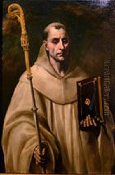 San Bernardo Oil Painting by El Greco