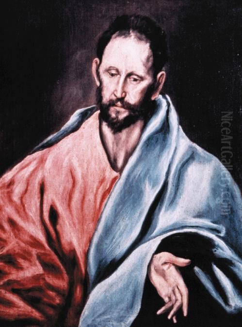 Saint James the Less Oil Painting by El Greco