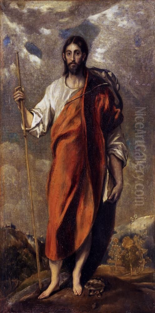 Saint James the Great Oil Painting by El Greco