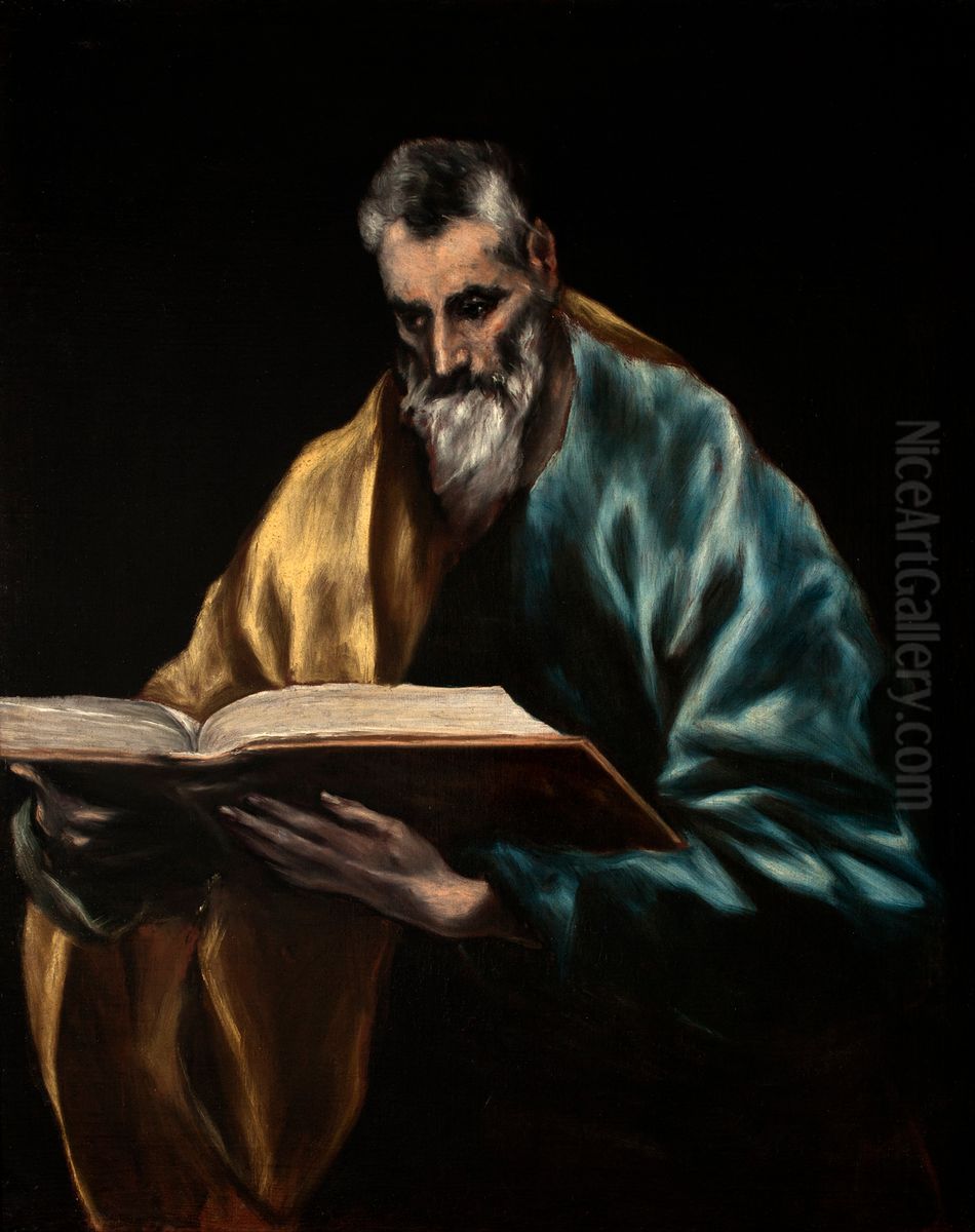 Simon el Zelote Oil Painting by El Greco