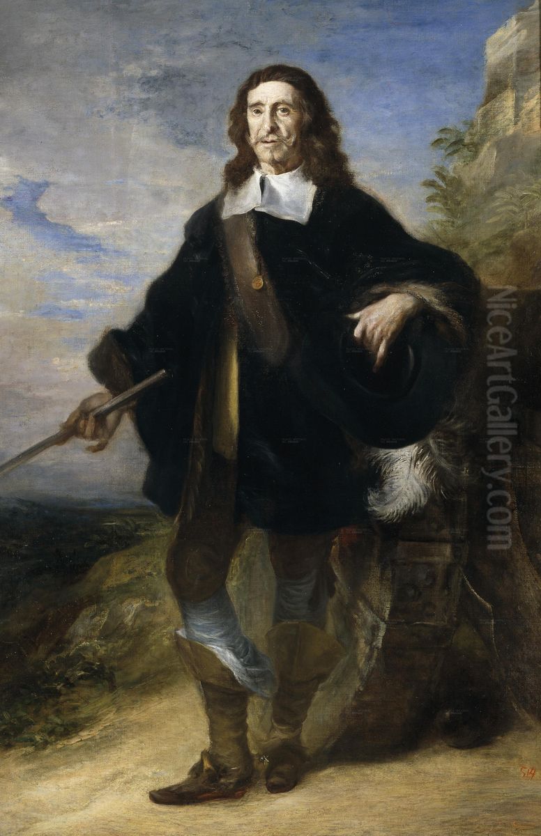 Un general de artilleria Oil Painting by Francisco Rizi