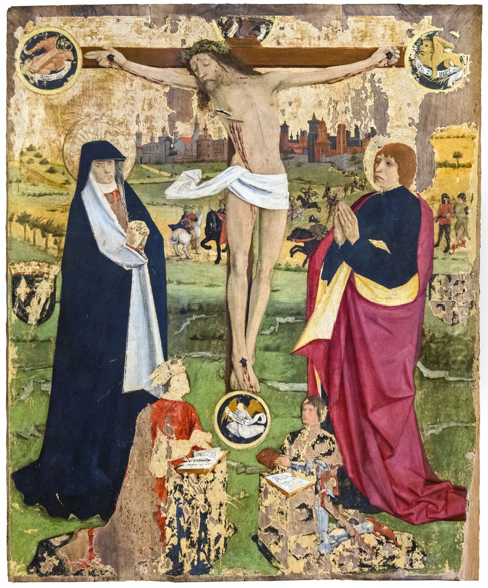 The CrucifixionParliament of ToulouseFrancais:La Crucifixiondu Parlement de ToulouseItaliano:La crocifissioneParlamento di Tolosa Oil Painting by unknown