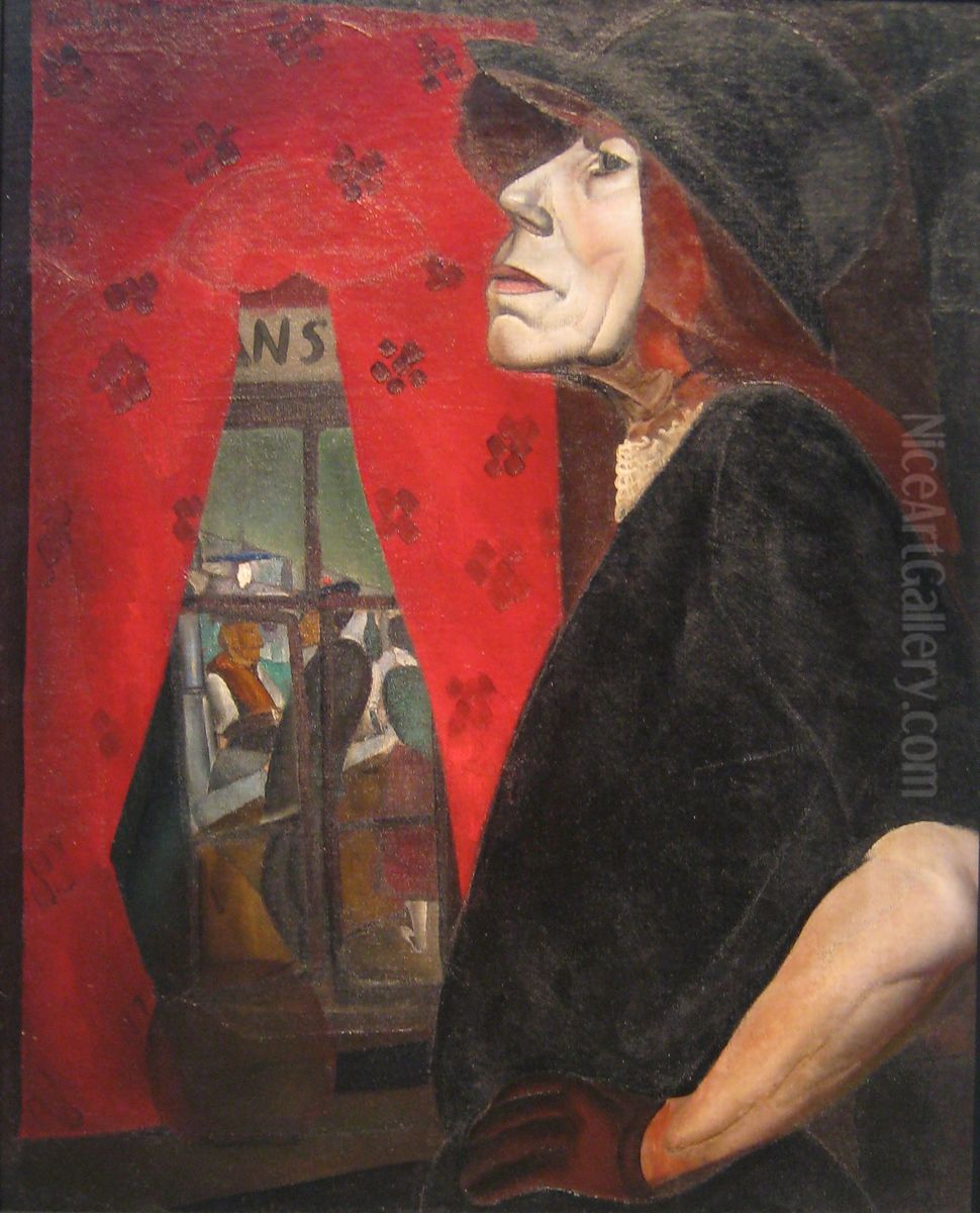 The Harlot of Marseilles Oil Painting by Boris Grigoriev