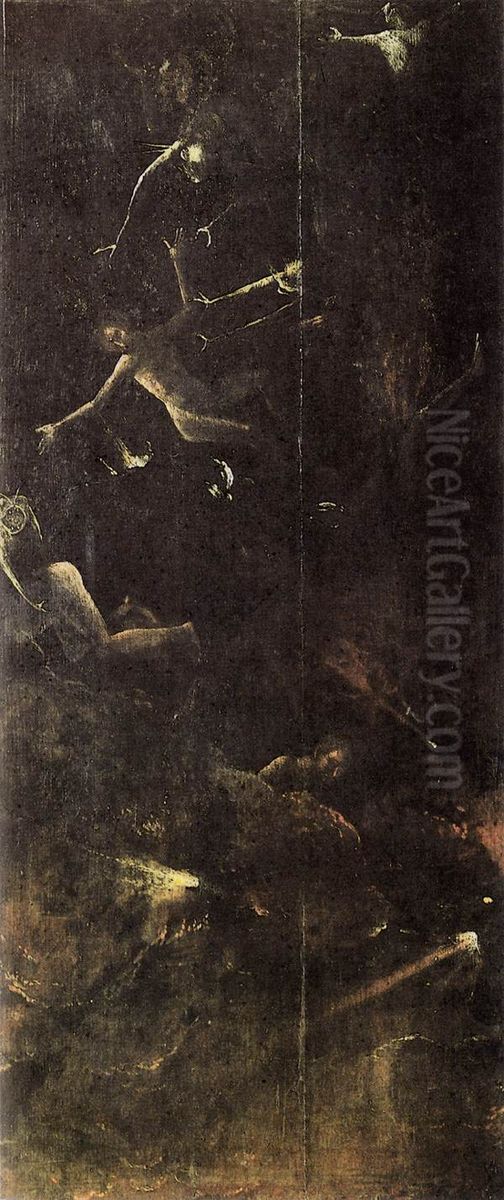 Fall of the Damned Oil Painting by Hieronymous Bosch