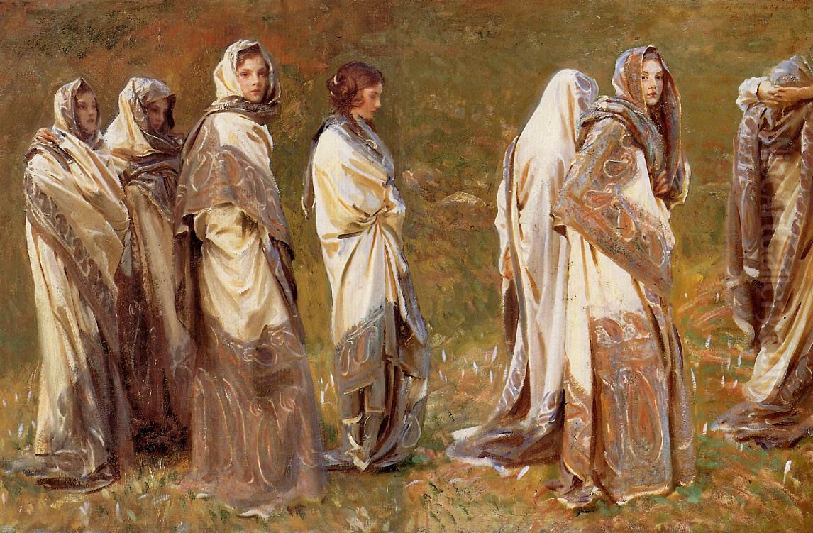 John Singer Sargent - Cashmere Oil Painting by John Singer Sargent