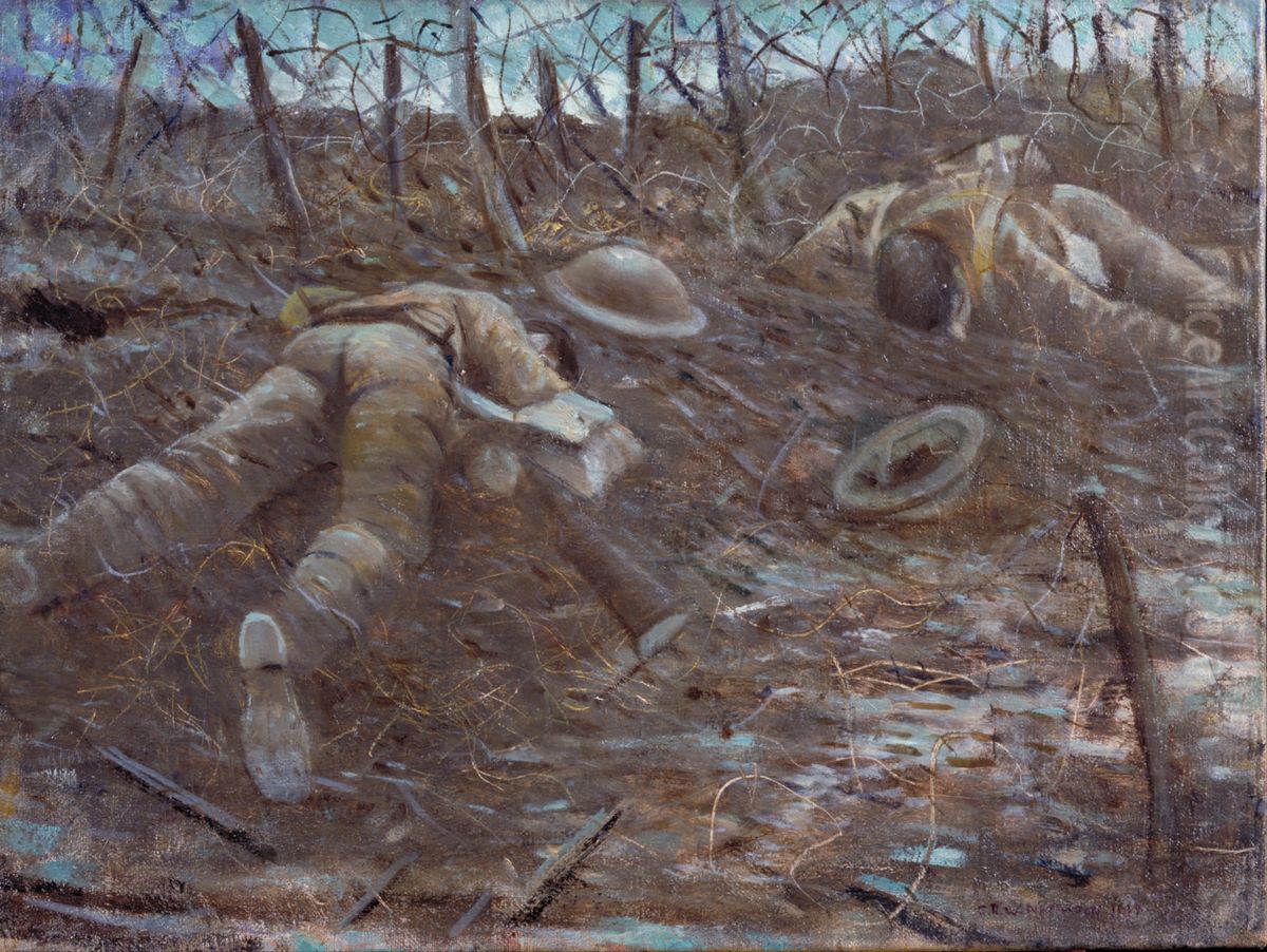 Paths Of Glory Oil Painting by C. R. W. Nevinson