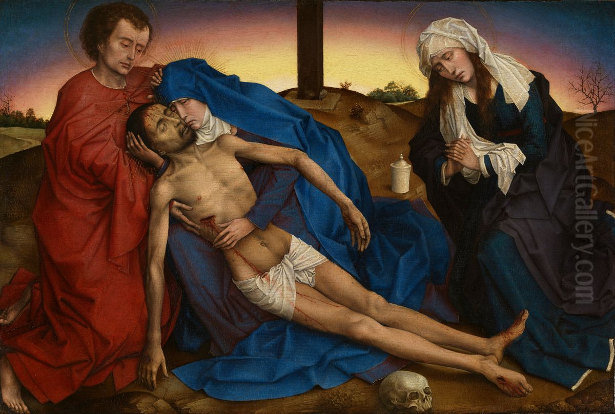 Deploration Oil Painting by Rogier van der Weyden