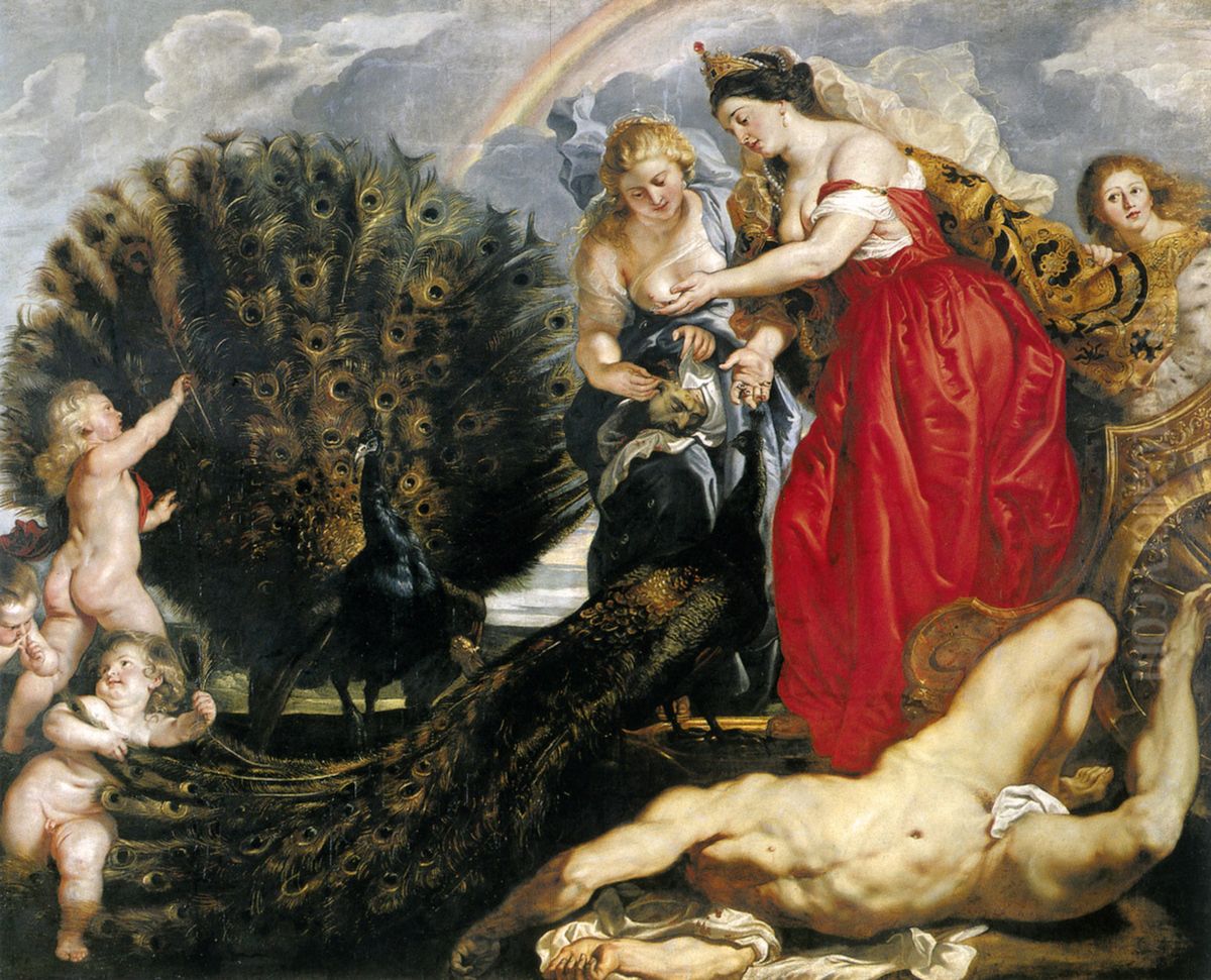 Juno and Argus Oil Painting by (studio of) Rubens, Peter Paul