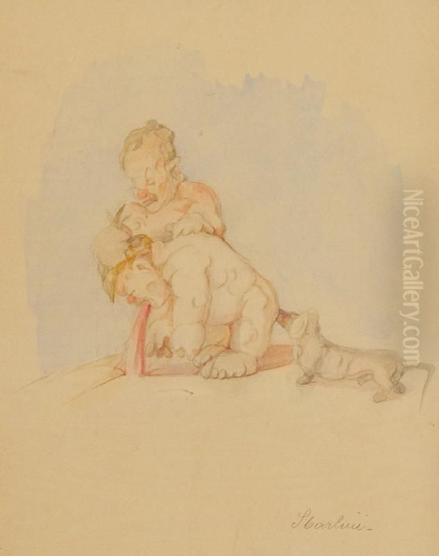 Senza Titolo Oil Painting by Spartaco Carlini