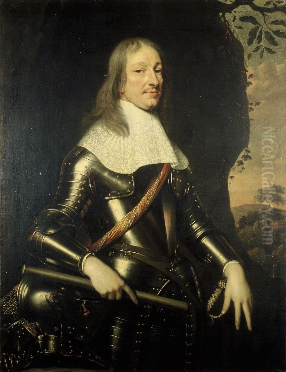 Portrait of Stadholder Willem Frederik (1613- 1664) Oil Painting by Pieter Nason