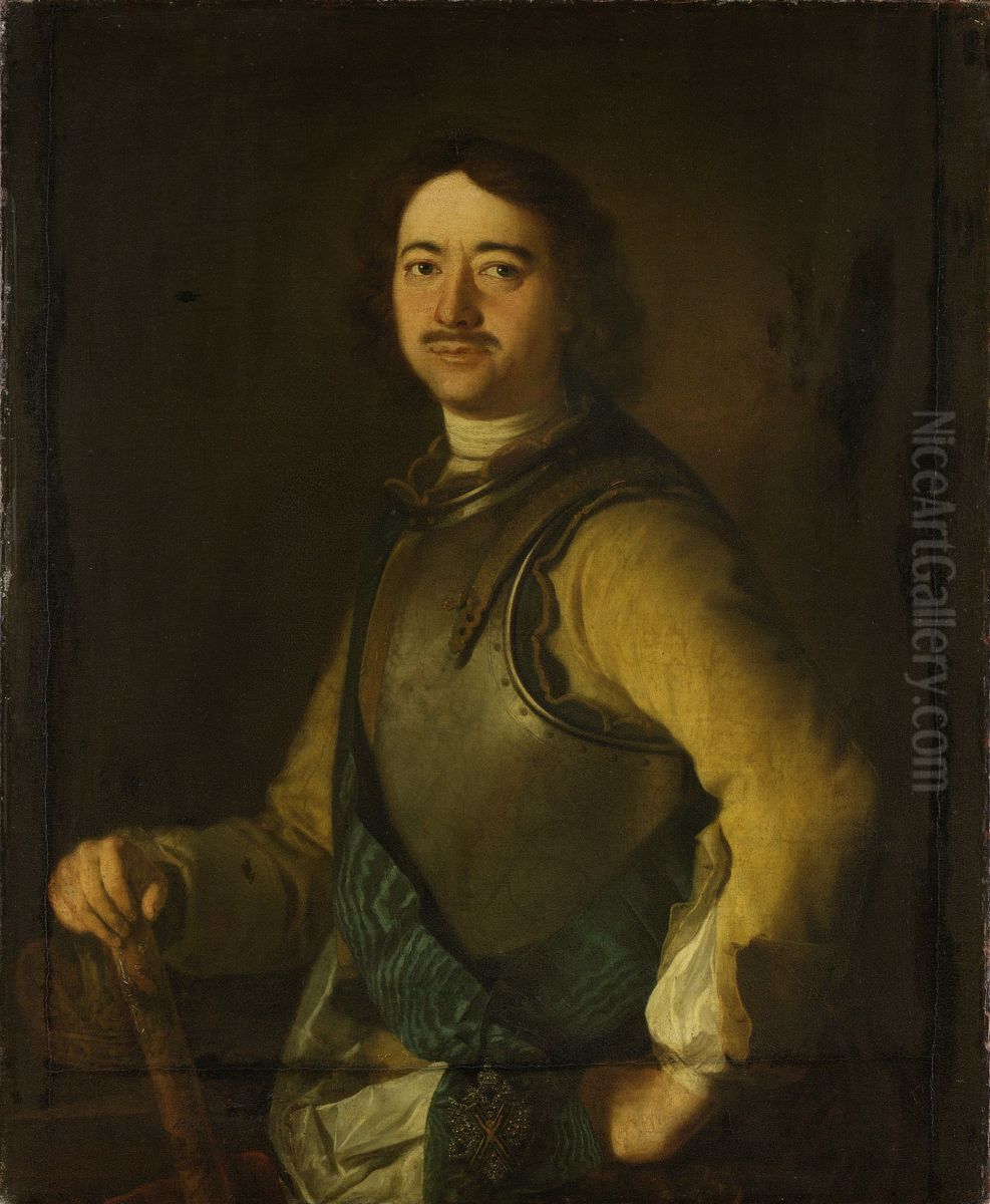 Peter the Great, tsar of Russia Oil Painting by unknown