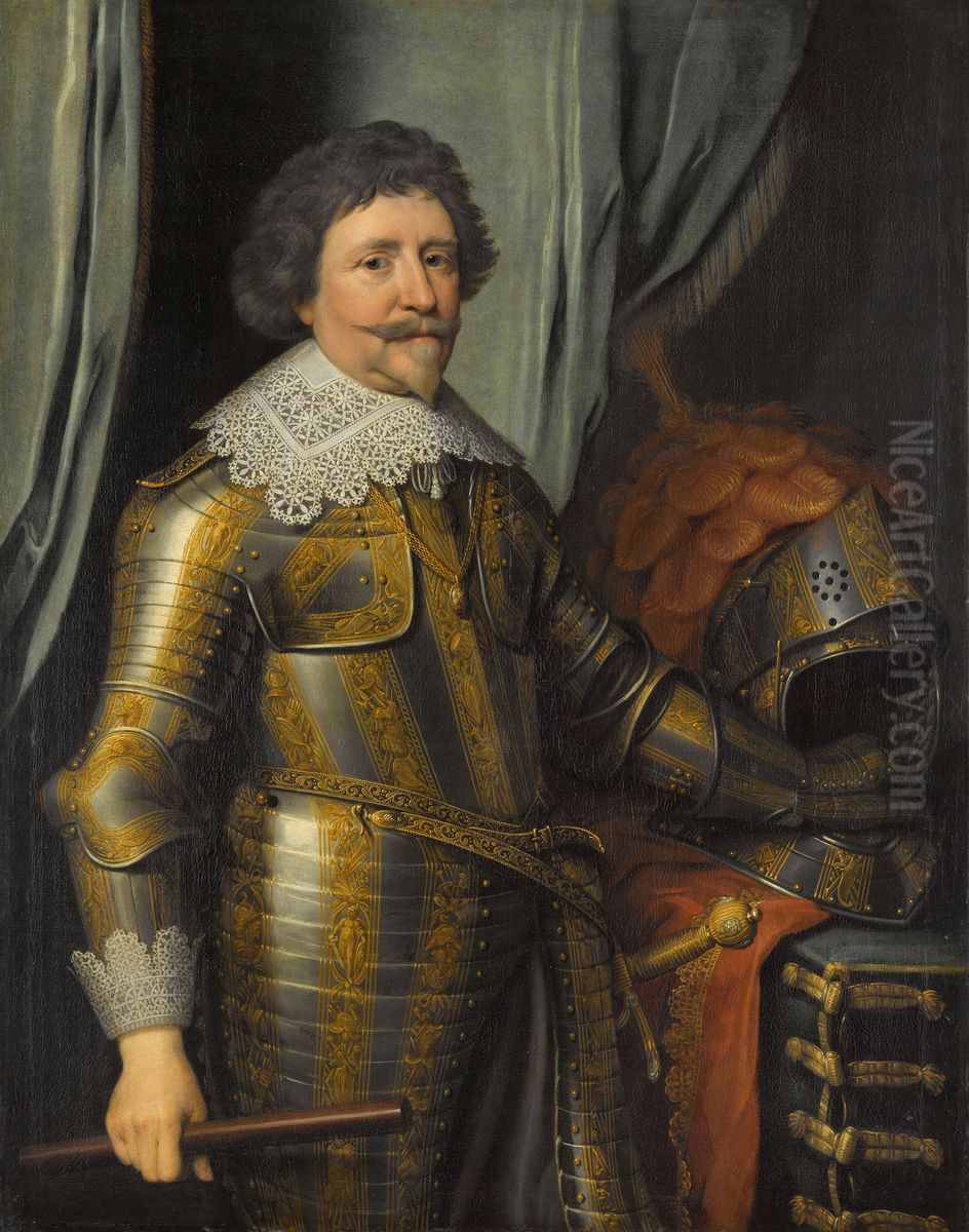 Frederick Henry, Prince of Orange Oil Painting by Michiel Jansz. van Mierevelt