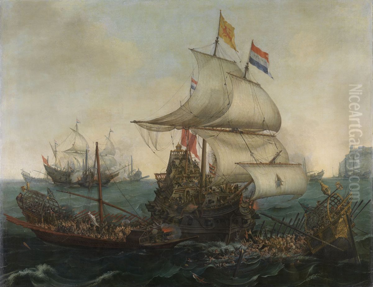 [2] Oil Painting by Hendrick Cornelisz Vroom