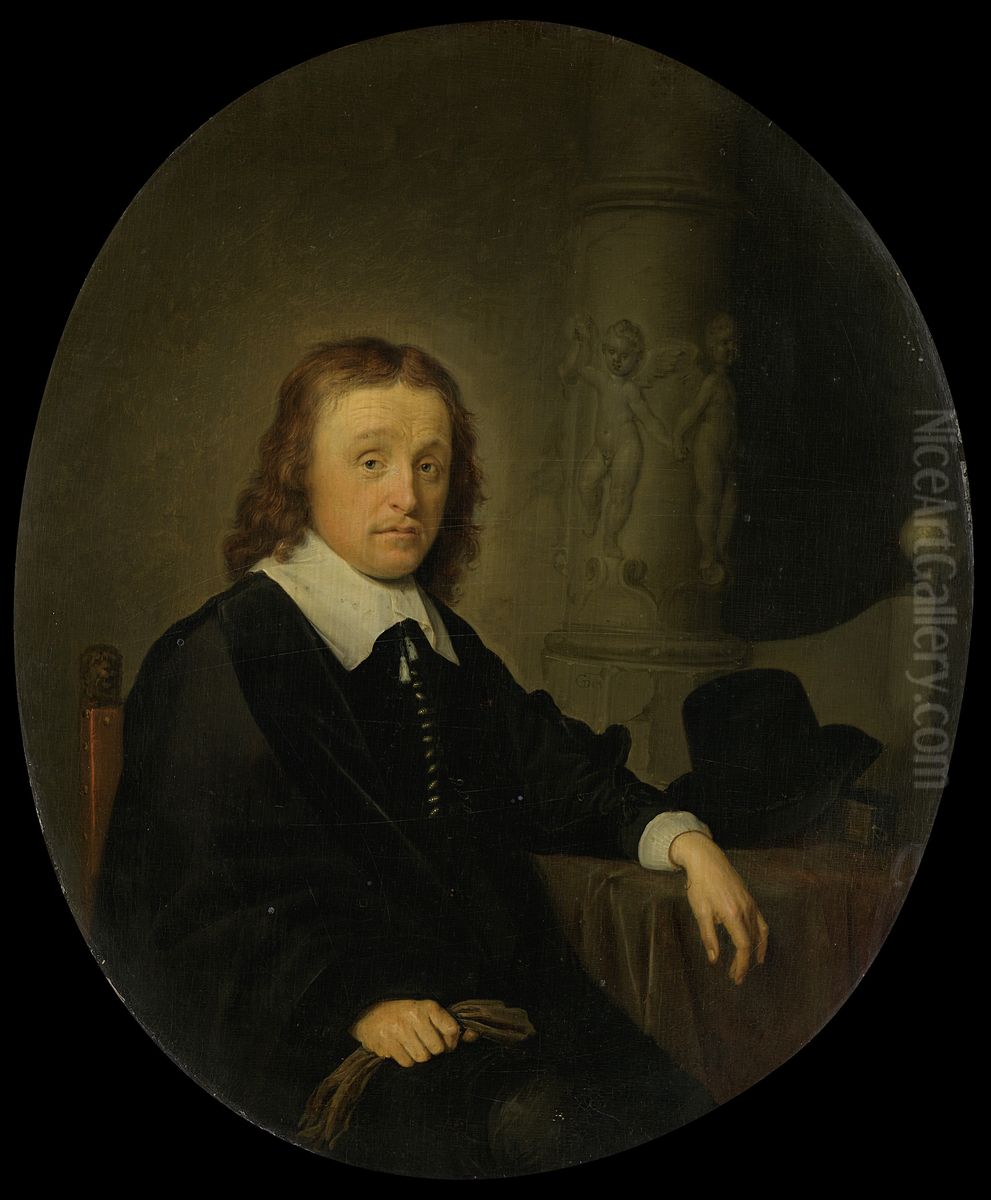 Johan Wittert van der Aa (1604-70) Oil Painting by Gerrit Dou