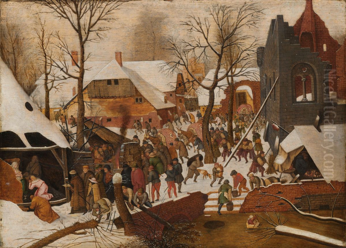 Adoration of the Magi Oil Painting by Pieter Brueghel the Younger