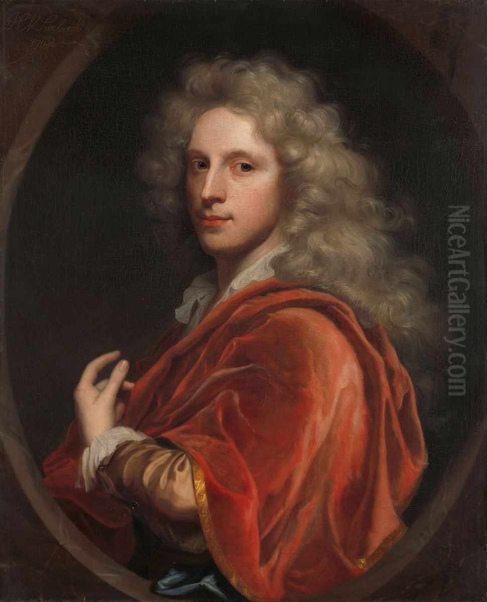 Self-portrait Oil Painting by Hendrik van Limborch