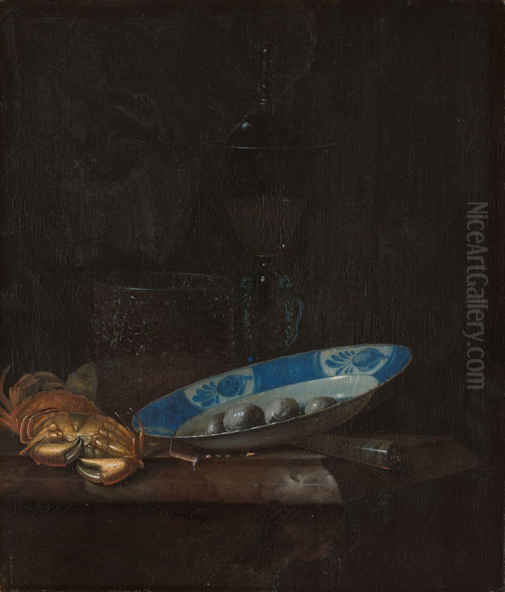 Still Life Oil Painting by Pieter Gallis