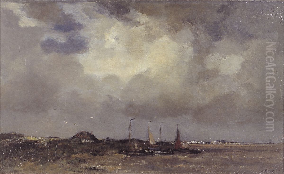 Riviergezicht Oil Painting by Jacob Maris