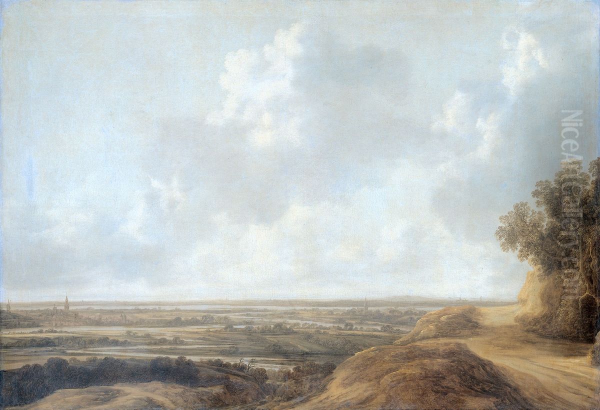 Panoranic Landscape Oil Painting by Francois Van Knibbergen