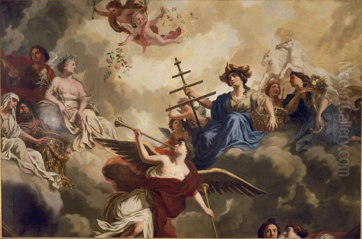 Allegory on Navigation Oil Painting by Philip Tideman