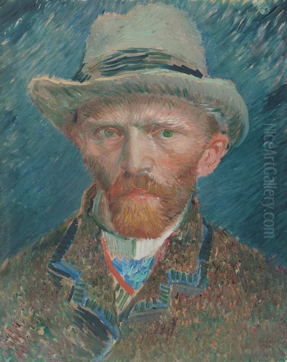 Zelfportret Oil Painting by Vincent Van Gogh