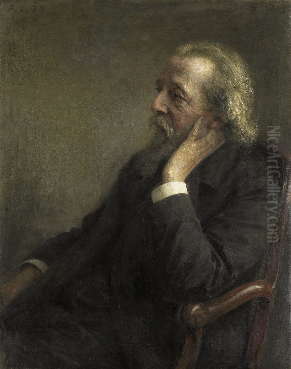 The Reverend P H Hugenholtz II Oil Painting by Jan Veth