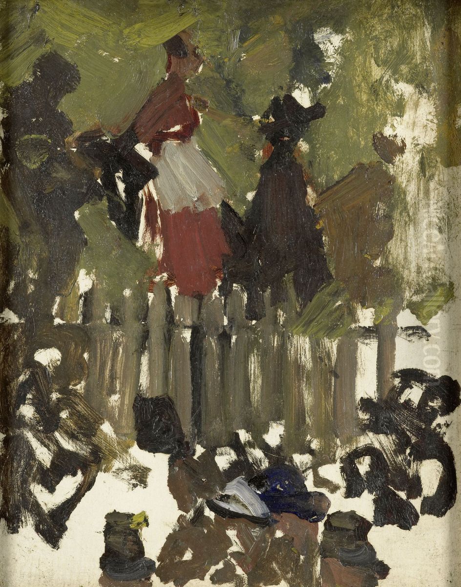 Kermis. Oil Painting by George Hendrik Breitner