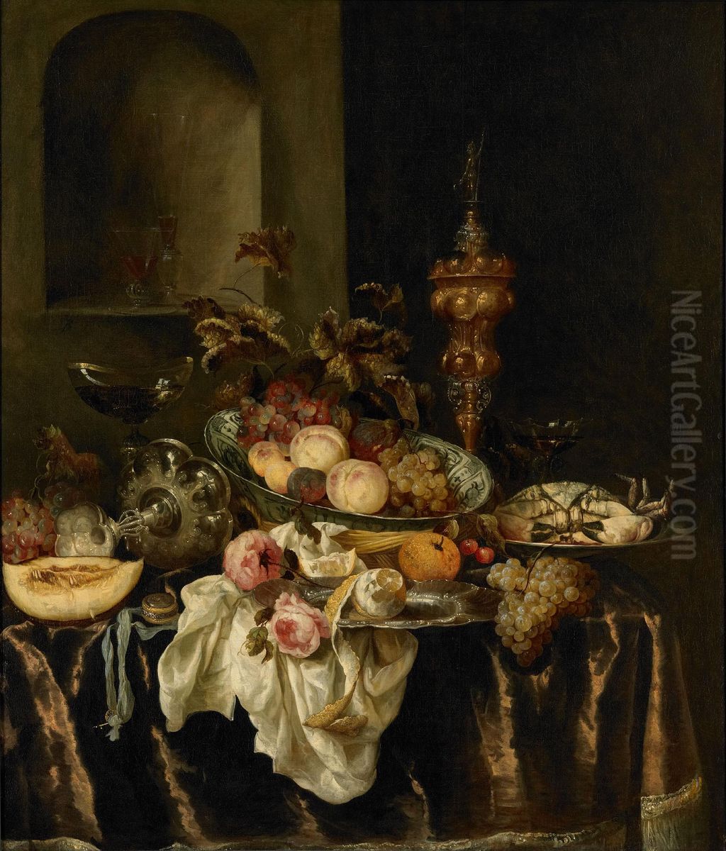 Still life Oil Painting by Abraham Van Beijeren