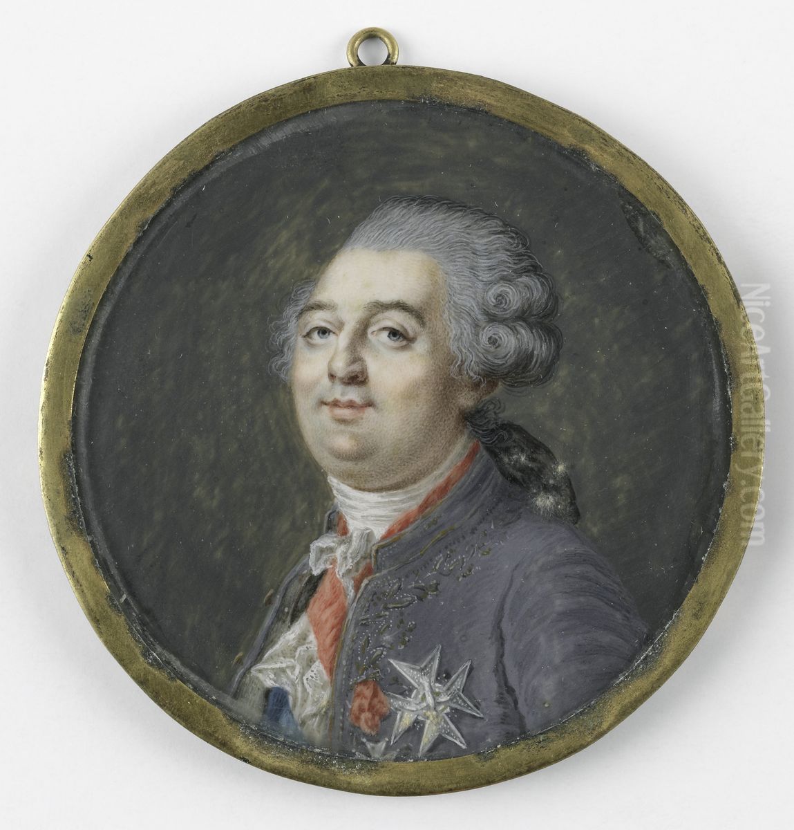 Portrait of Louis  XVI de Bourbon (1754-1793) Oil Painting by Joseph Boze