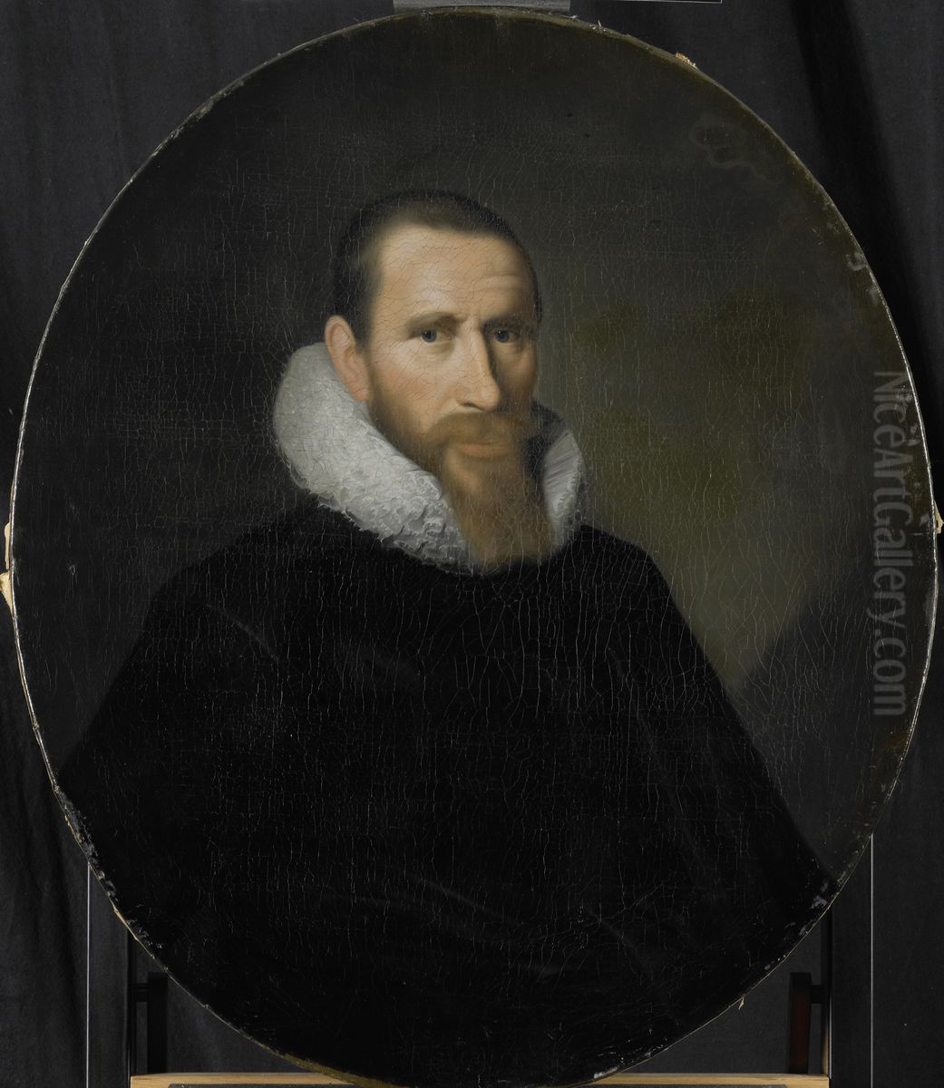 Joost van Coulster (gest.1649), gekozen in 1630 Oil Painting by Pieter van der Werff