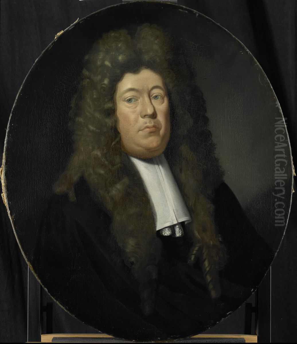 Portrait of Adriaen Paets Oil Painting by Pieter van der Werff